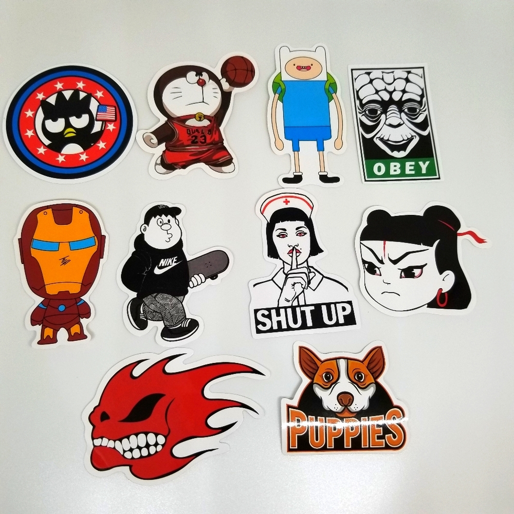 🔴10 VSCO waterproof vinyl stickers